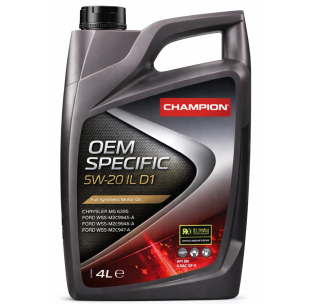 Champion 5W-20 Specific IL D1